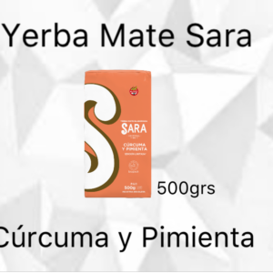 Yerba Mate Sara Cúrcuma y Pimienta