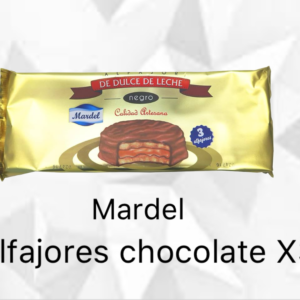 Alfajores Mardel Chocolate X3