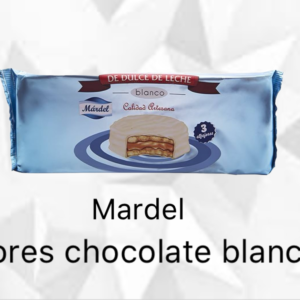 Alfajores Mardel Chocolate Blanco X3